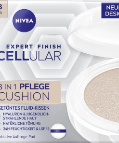 NIVEA Expert Finish Cellular 2in1 Pflege Cushion 03 Dunkel
