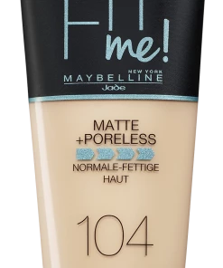 Maybelline New York Fit Me! Matte + Poreless Make-Up Nr. 104 Soft Ivory