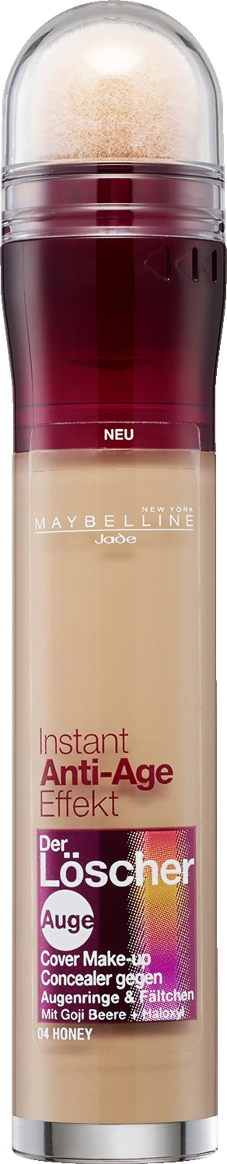 Maybelline New York Instant Anti-Age Effekt Concealer Nr. 04 Honey 1 Maybelline New York Instant Anti-Age Effekt Concealer Nr. 04 Honey