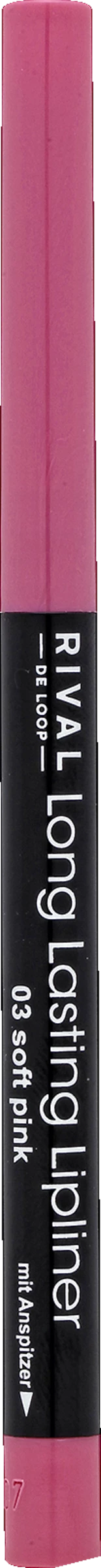 RIVAL DE LOOP Long Lasting Lipliner 03 - Soft Pink 1 RIVAL DE LOOP Long Lasting Lipliner 03 - Soft Pink
