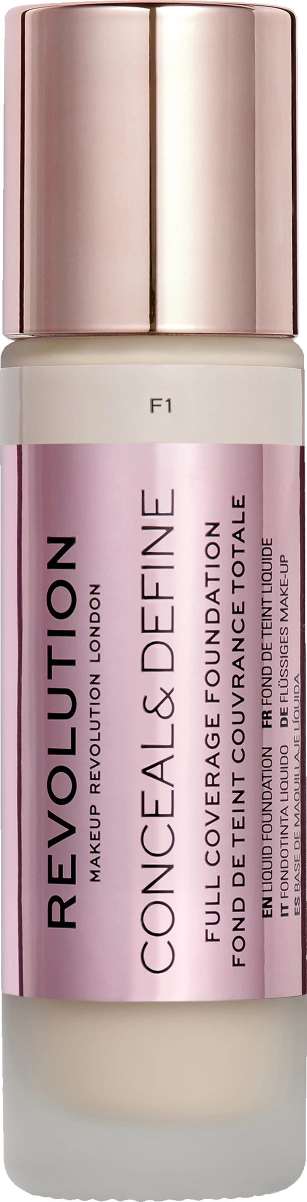 Revolution Makeup Revolution Conceal & Define Make Up F1 1 Revolution Makeup Revolution Conceal & Define Make Up F1