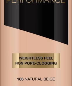Max Factor Lasting Performance Touch Proof Foundation 106 Natural Beige