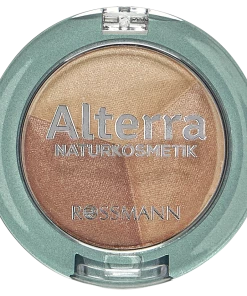 Alterra NATURKOSMETIK Trio Lidschatten 01 - Cacao Sensation
