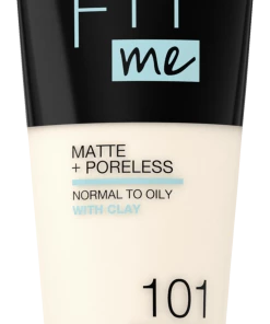 Maybelline New York Fit Me! Matte + Poreless Make-Up Nr. 101 True Ivory