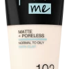 Maybelline New York Fit Me! Matte + Poreless Make-Up Nr. 102 Fair Ivory