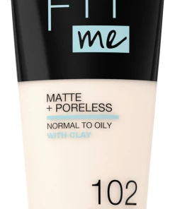 Maybelline New York Fit Me! Matte + Poreless Make-Up Nr. 102 Fair Ivory