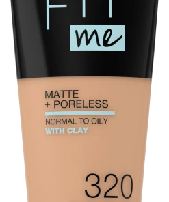 Maybelline New York Fit Me! Matte + Poreless Make-Up Nr. 320 Natural Tan