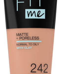 Maybelline New York Fit Me! Matte + Poreless Make-Up Nr. 242 Light Honey