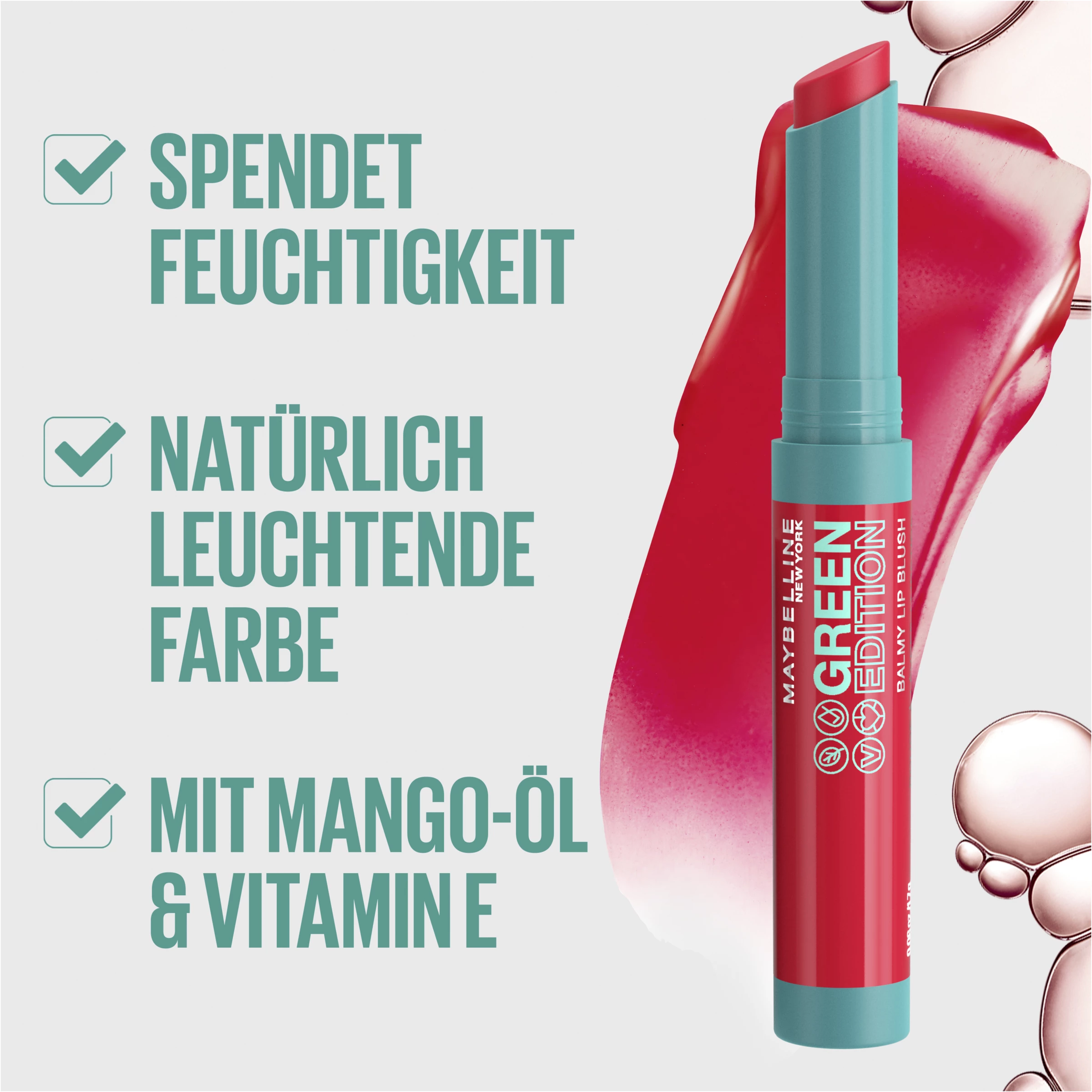 Maybelline New York GREEN EDITION Balm 002 BONFIRE 7 Maybelline New York GREEN EDITION Balm 002 BONFIRE – Bild 7